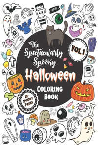 The Spectacularly Spooky Halloween Coloring Book