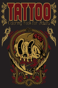 Tattoo Coloring Books for Adults