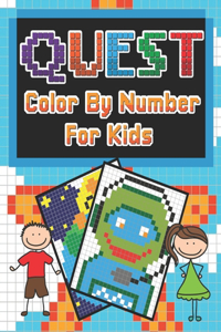 Quest Color By Number For Kids