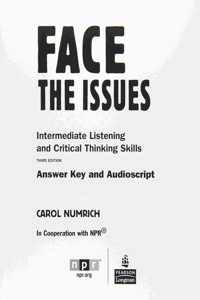 Face the Issues Answer Key and Audioscript