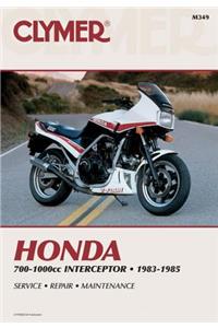 Honda VF700F/750F/1000F Interceptor Motorcycle (1983-1985) Service Repair Manual