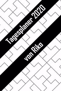 Tagesplaner 2020 von Riko