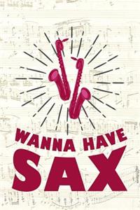 Saxophone Manuscript Notebook