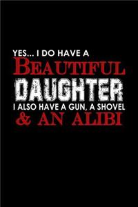 Yes, .. I do have a beautiful daughter I also have a gun, a shovel & an alibi