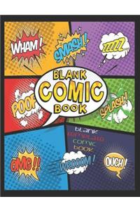 Blank Comic Book, Blank Template Comic Book