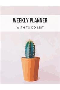 Weekly Planner with To Do List