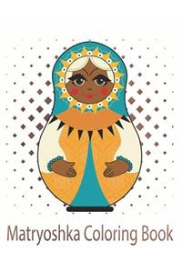 Matryoshka Doll Coloring Book