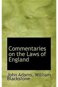 Commentaries on the Laws of England