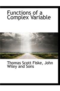 Functions of a Complex Variable