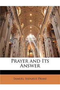Prayer and Its Answer