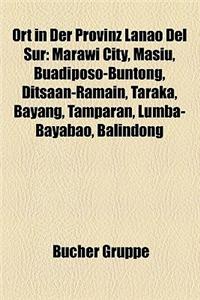Ort in Der Provinz Lanao del Sur