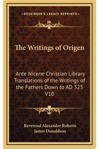 Writings of Origen