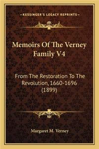 Memoirs Of The Verney Family V4