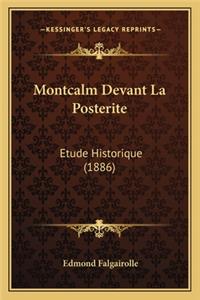 Montcalm Devant La Posterite