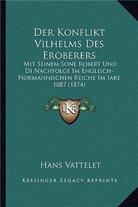 Konflikt Vilhelms Des Eroberers