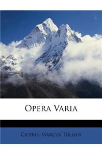 Opera Varia