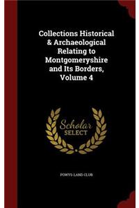 Collections Historical & Archaeological Relating to Montgomeryshire and Its Borders, Volume 4
