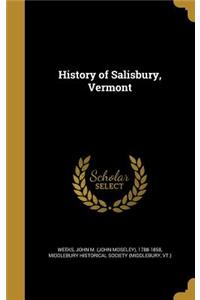 History of Salisbury, Vermont