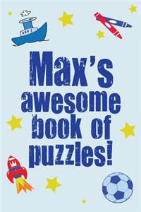 Max's Awesome Book Of Puzzles!