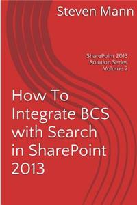 How To Integrate BCS with Search in SharePoint 2013
