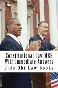 Constitutional Law MBE With Immediate Answers