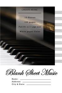 Blank Sheet Music