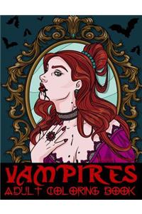 Vampires Adult Coloring Book