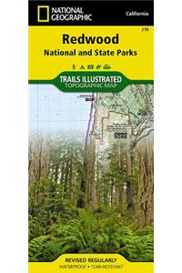 Redwood National and State Parks Map