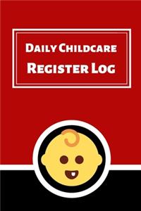 Daily Childcare Register Log
