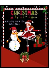 CHRISTMAS Activity Book for Cute Cats
