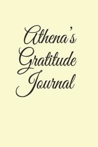 Athena's Gratitude Journal: 2020 Daily Planner Plus Gratitude Journal For School Aged Kids -Kindergarten to College 8.5 x 11 Inches 365 pages To Write In & Stay Organized!