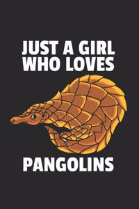 Pangolin Schuppentier Notizbuch