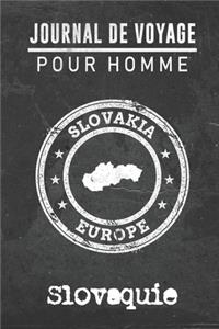 Journal de Voyage pour homme Slovaquie