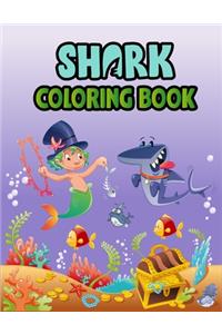 Shark Coloring Book