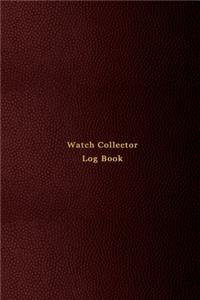 Watch Collector Log Book