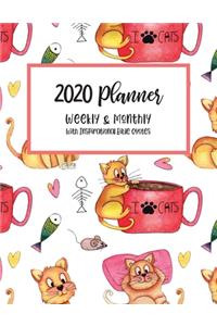 2020 Planner Weekly & Monthly With Inspirational Bible Quotes