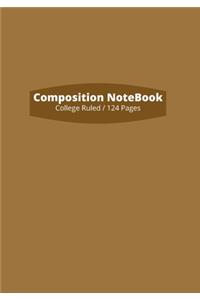 Composition Notebook college ruled