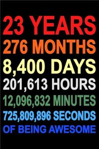 23 Years Of Being Awesome