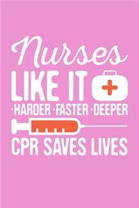 Nurses Like It Harder Faster Deeper CPR Saves Lives