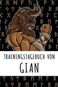 Trainingstagebuch von Gian