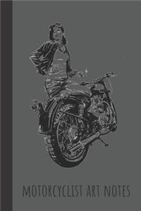 motorcyclist art notes