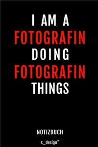 Notizbuch für Fotografen / Fotograf / Fotografin