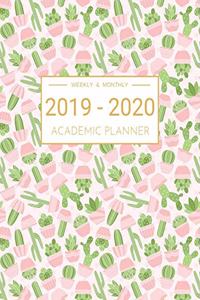 2019-2020 Academic Planner Weekly And Monthly