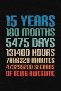 15 Years Of Being Awesome