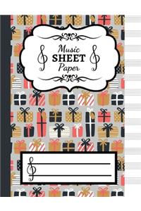 Music Sheet Paper
