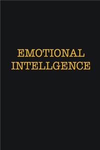 Emotional Intelligence