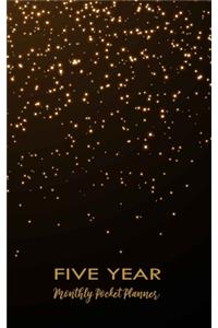 FIVE YEAR Monthly Pocket Planner