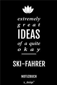 Notizbuch für Ski-Fahrer