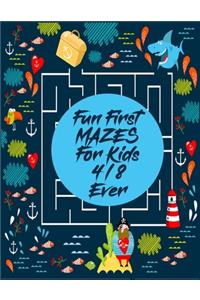 Fun First Mazes For Kids 4-8 ever