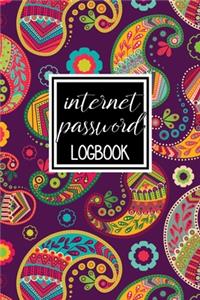 Internet Password Logbook